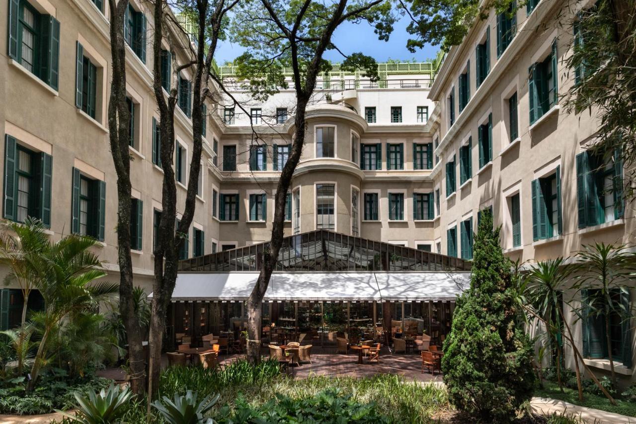 Rosewood Sao Paulo Hotel Exterior photo The hotel's courtyard